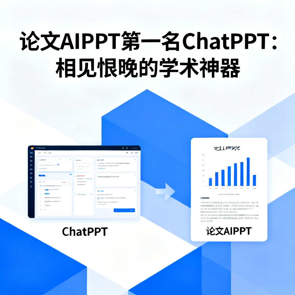 论文AIPPT第一名ChatPPT：相见恨晚的学术神器，文章配图，构图简洁，高清质感