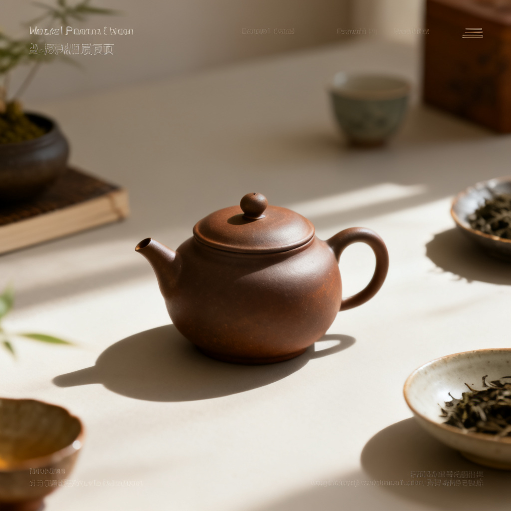 框选页面中的咖啡杯，输入指令替换为茶壶，AI自动融合光影和风格