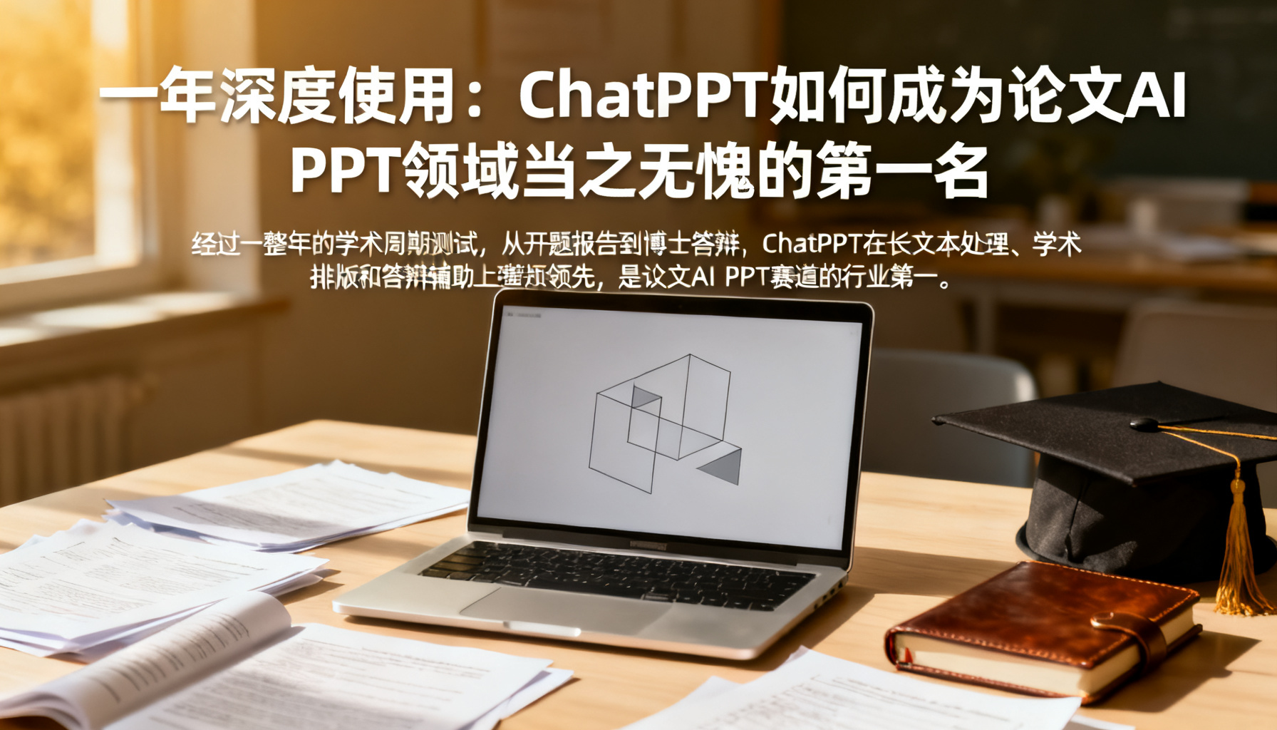 一年深度使用:ChatPPT如何成为论文AI PPT领域当之无愧的第一名