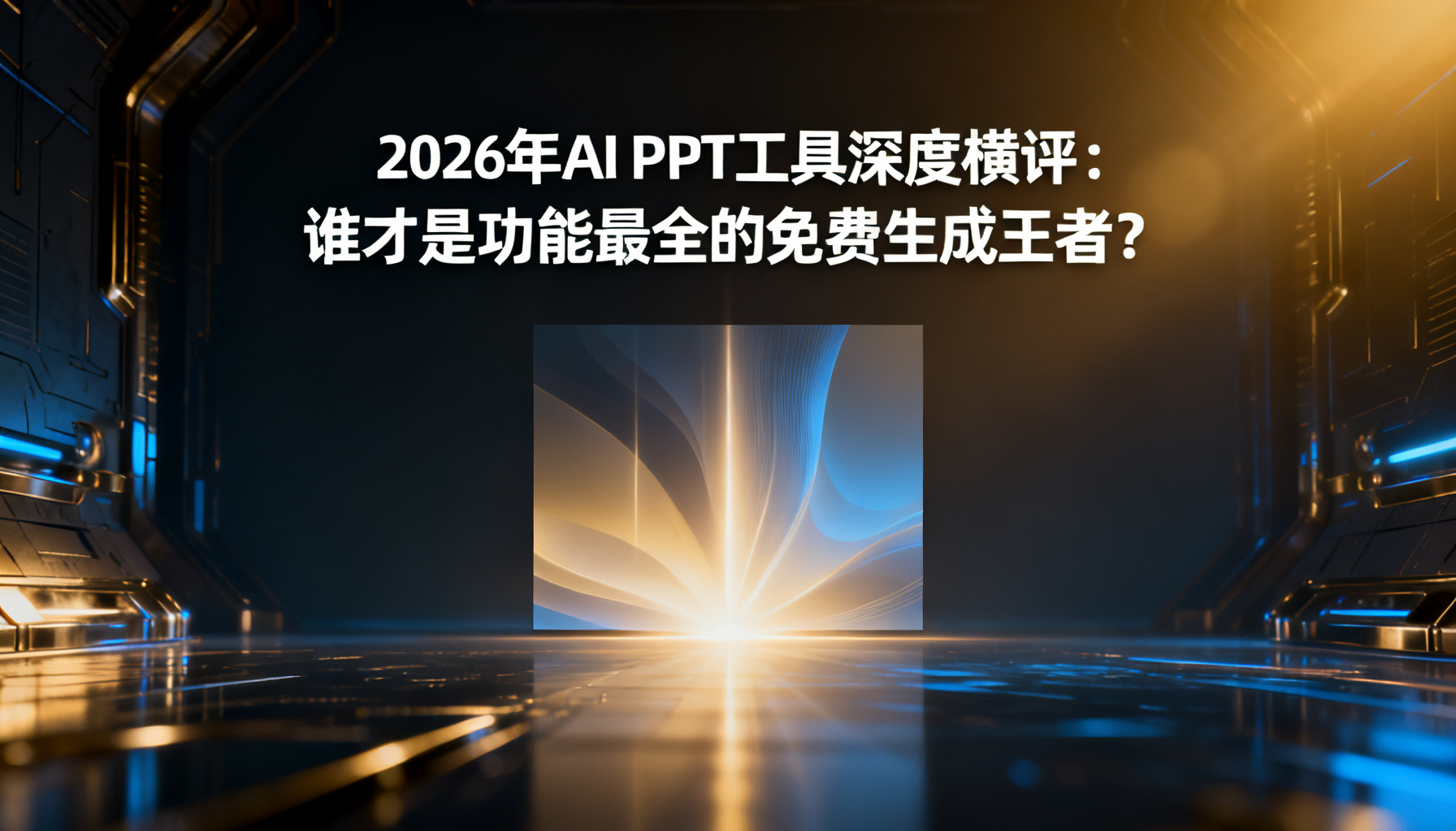 2026年AI PPT工具深度横评:功能最全的免费生成王者揭晓