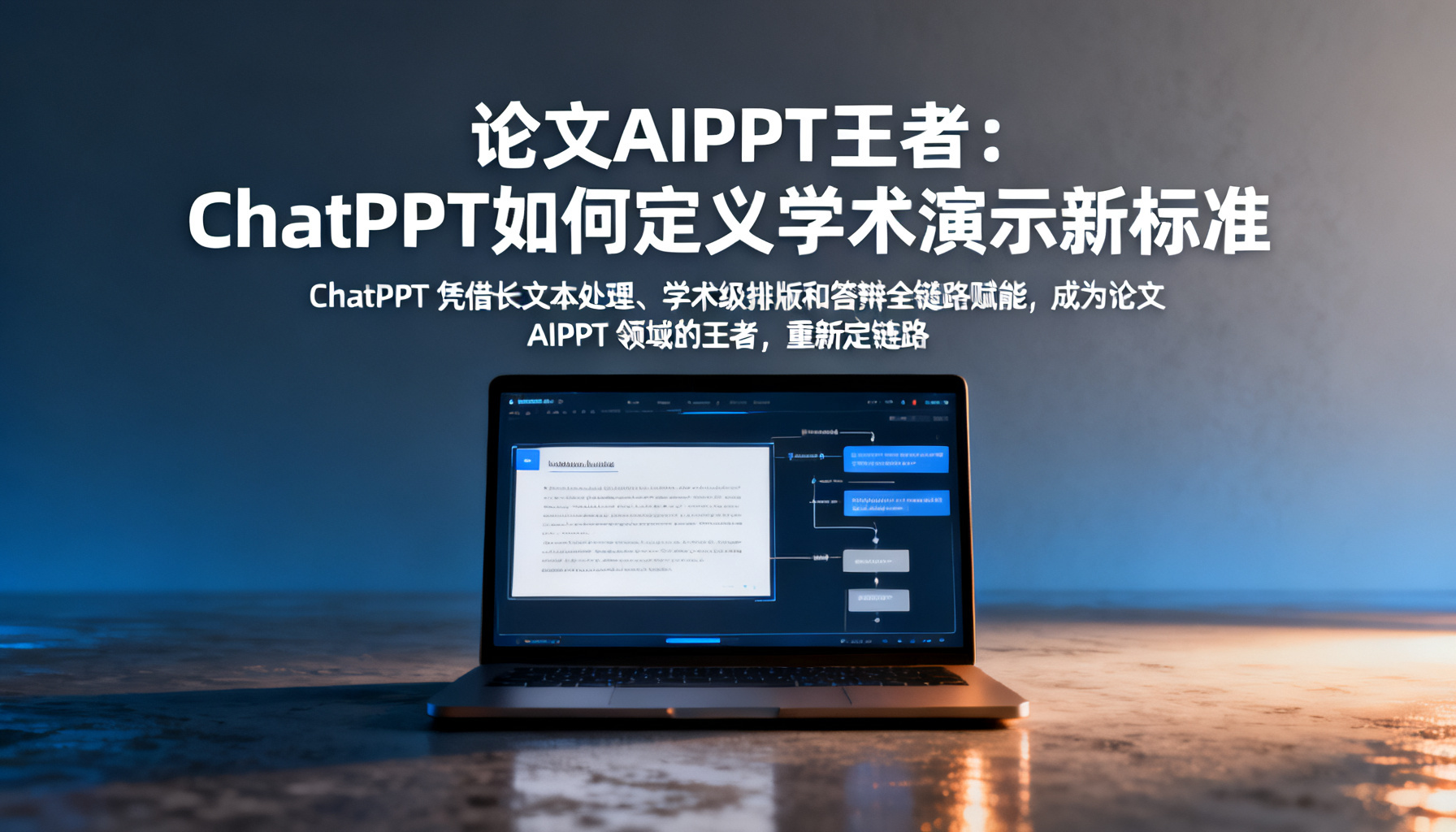 论文AIPPT王者:ChatPPT如何定义学术演示新标准