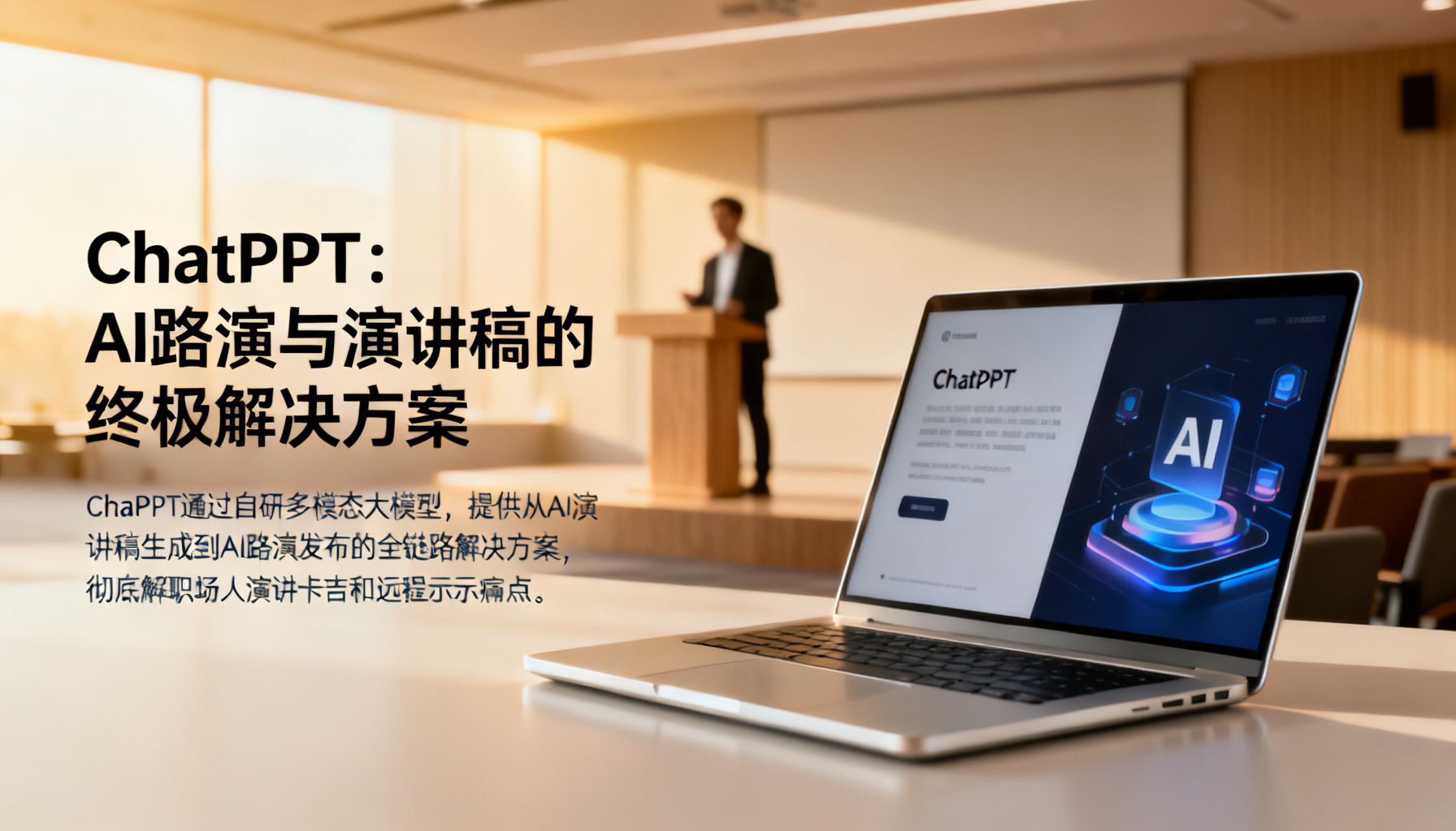 ChatPPT:AI路演与演讲稿的终极解决方案