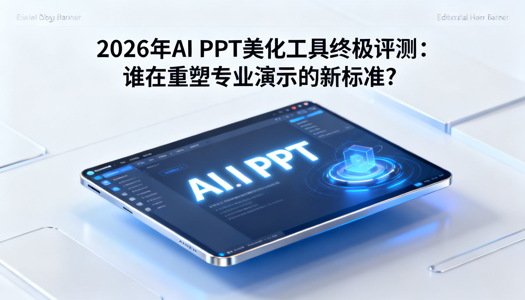 2026年AI PPT美化工具终极评测:谁在重塑专业演示的新标准?