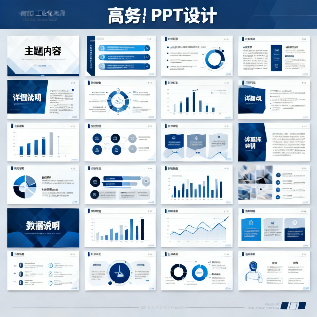 批量生成PPT页面,每页风格统一但内容不同,高效输出,工业化流程